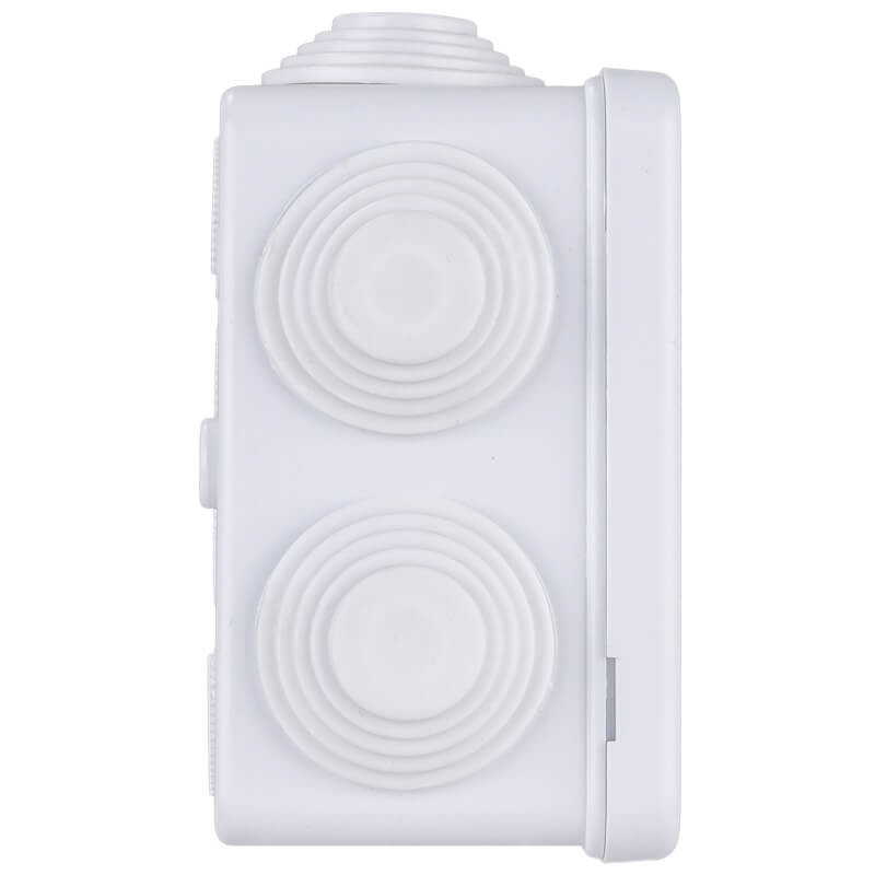 IP55 Junction Boxes with Rubber Gland (80mm x 80mm x 50mm) | MajorTech