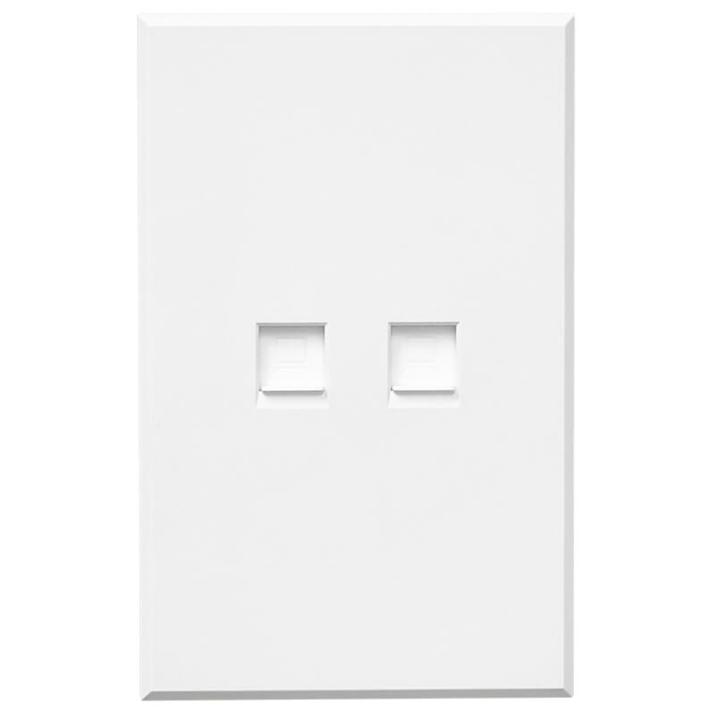 VETi 3 POLA - Dual Data Socket (RJ45 - Cat 6) - Complete | MajorTech