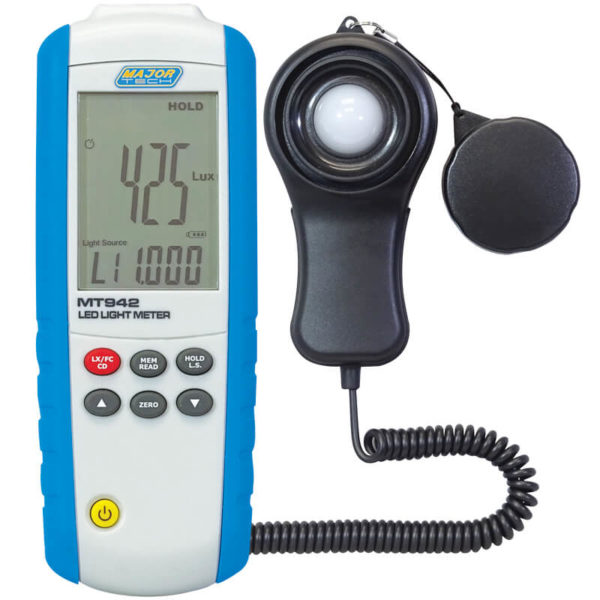 Digi-Sense Environmental Meter; Wind Speed, Humidity, Temperature, and  Light Meter